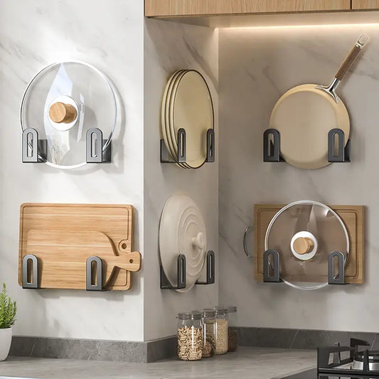 Multifunctional Kitchen & Bathroom Wall Rack Set