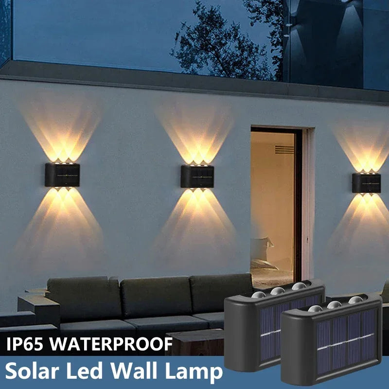 Outdoor Solar Wall Lamp