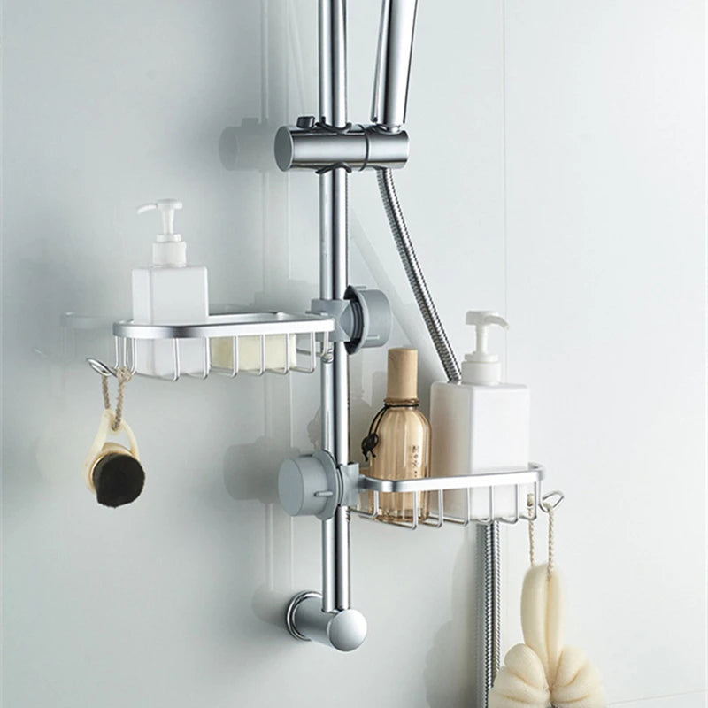 Aluminum Sink & Faucet Storage Rack